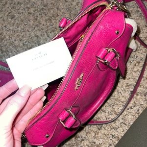 Coach purse with matching wallet